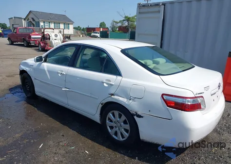 2007 Toyota Camry Hybrid из США, поврежденный, VIN JTNBB46K873005597